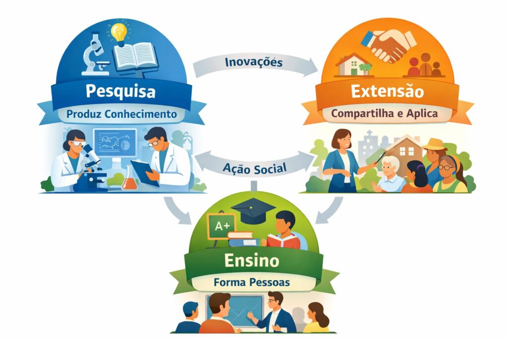 Ensino pesquisa extensao